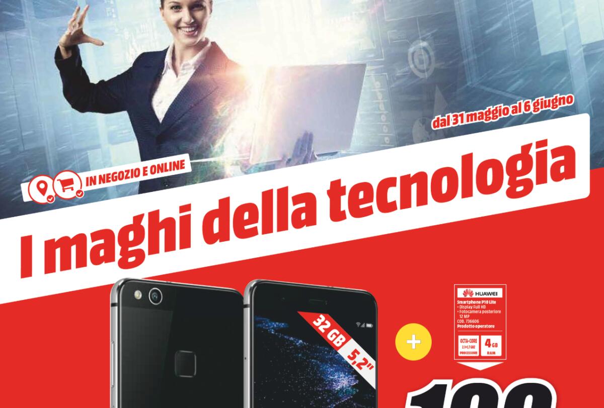 Da MediaWorld ci sono i MAGHI DELLA TECNOLOGIA fino al 6 Giugno - 