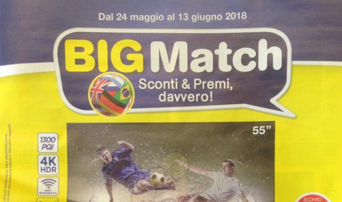 Ecco il Volantino di Euronics BIG Match dedicato ai Mondiali di Calcio - 