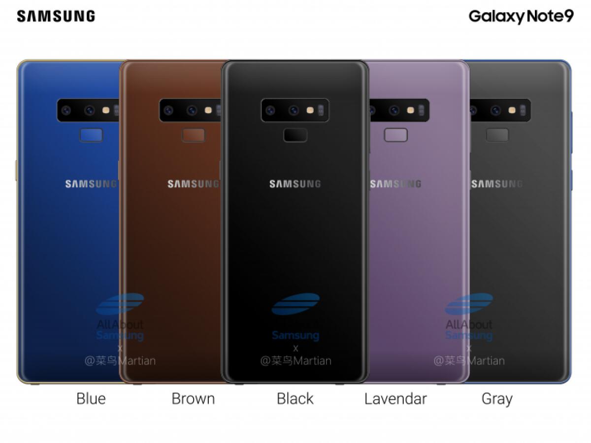 Galaxy Note 9: Batteria da 4.000mAh e nuove colorazioni (5) - 