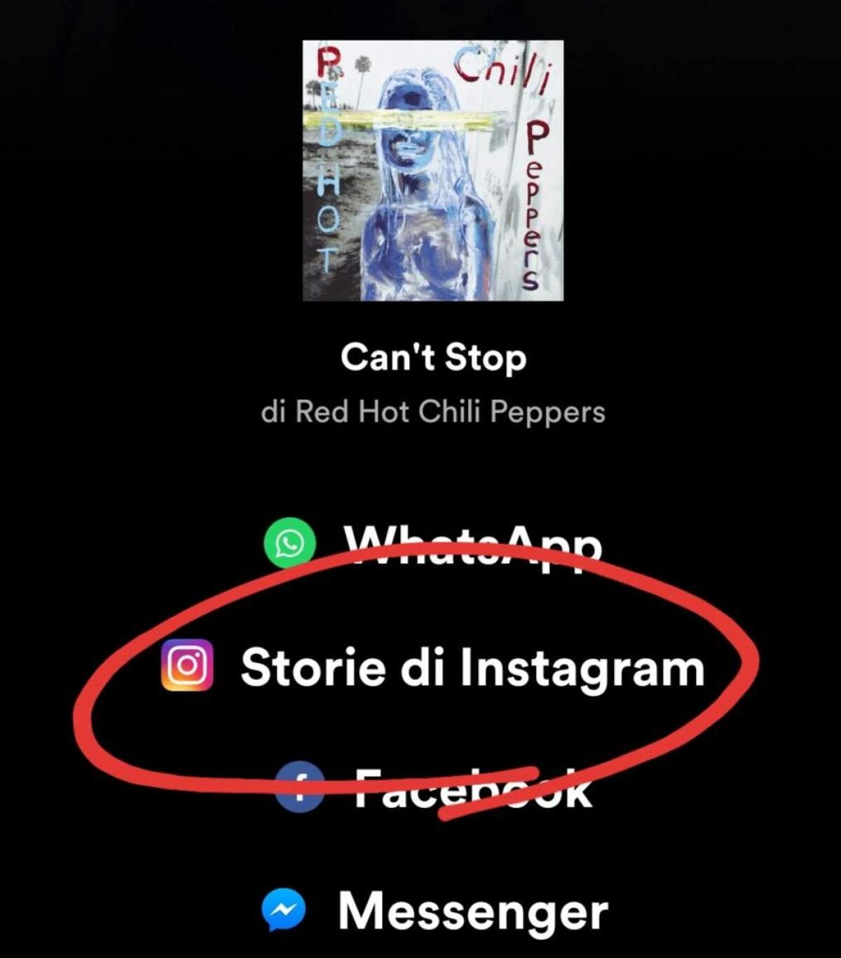 Come aggiungere un Brano Spotify nelle Storie di Instagram - 