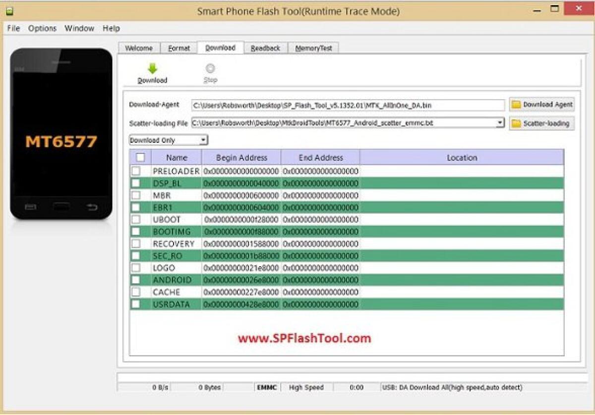 Guida SP Flash Tool: Installare Firmware su tantissimi Smartphone Cinesi - 