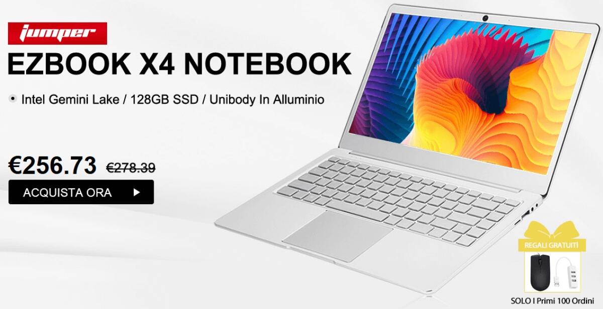 Jumper EZbook X4: Il Nuovo PC Economico E Potente - 