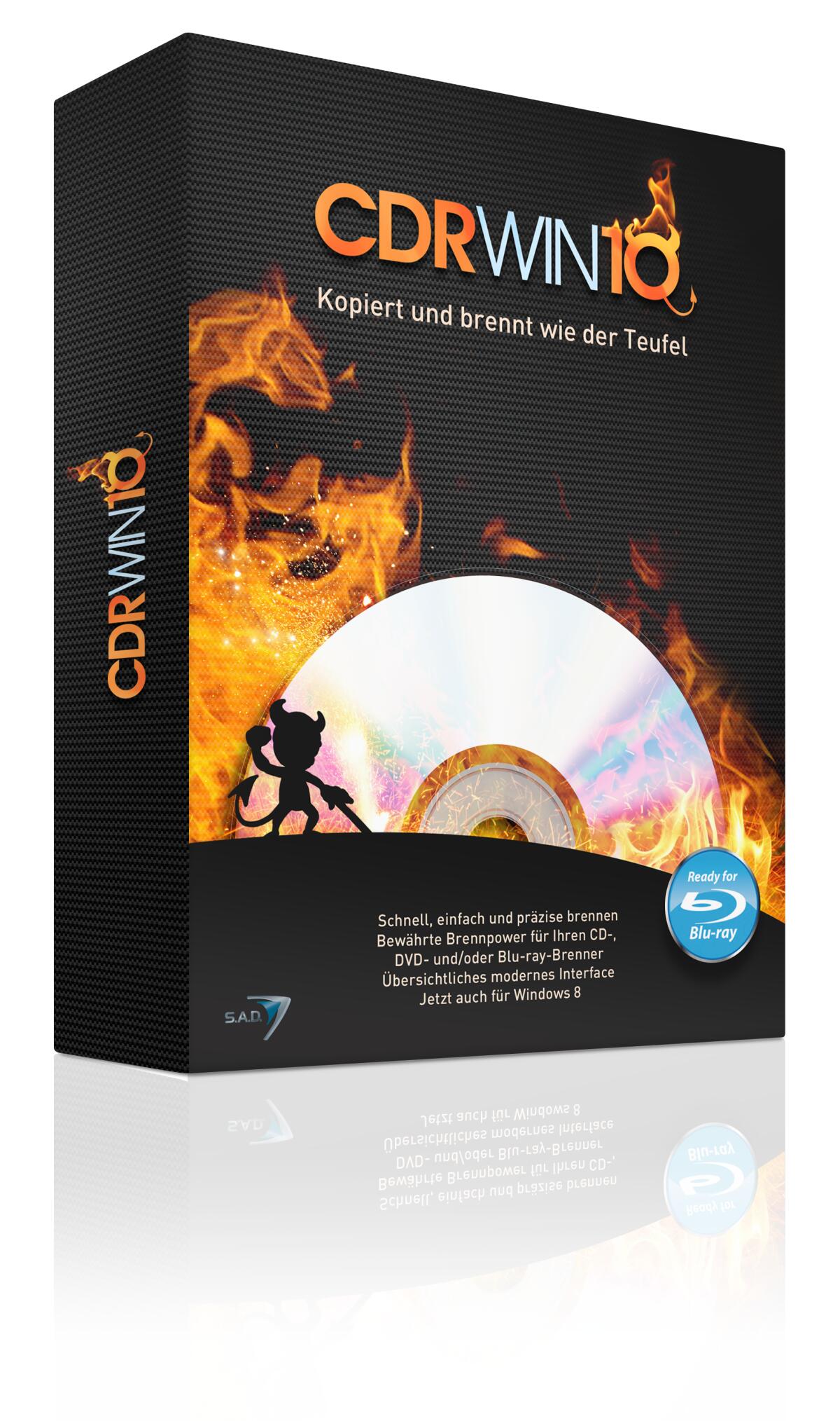 Download CDRWIN 10: Masterizzare CD, DVD e Blu-ray gratis - 