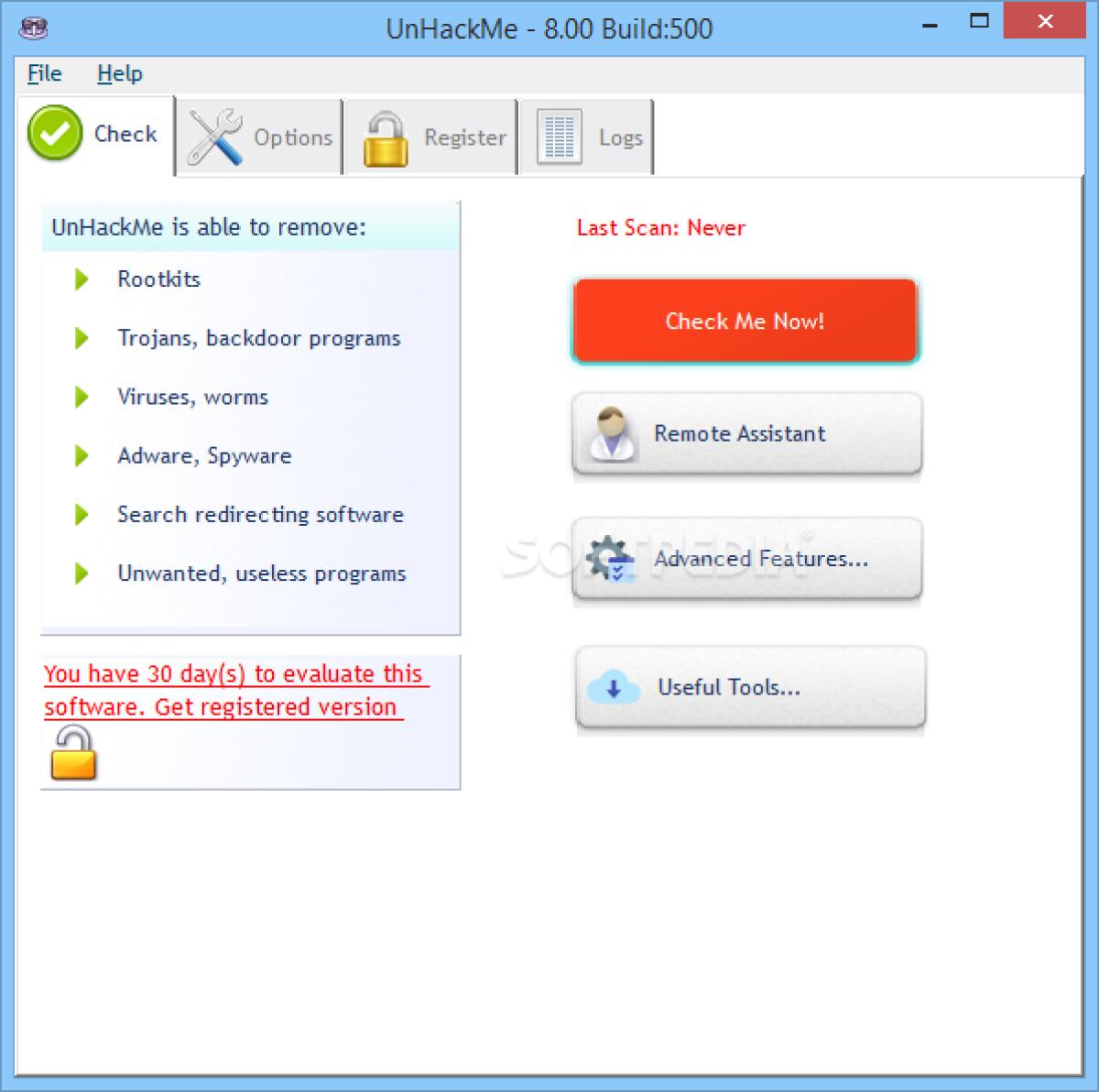 UnHackMe ripara gli errori Irriparabili - 