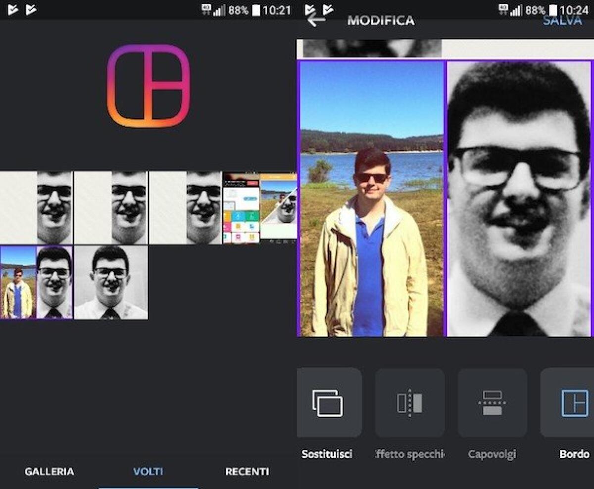 Migliori App per Unire foto su Android - 