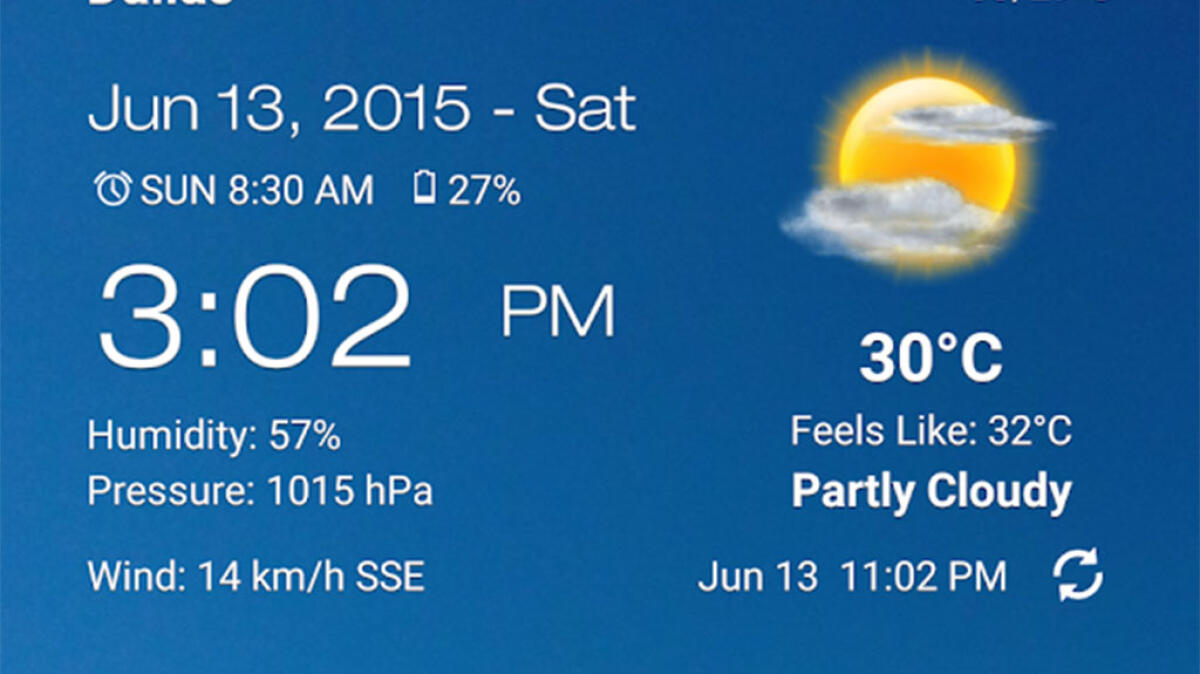 10 Migliori Widget Orologio E Meteo Per Android - 
