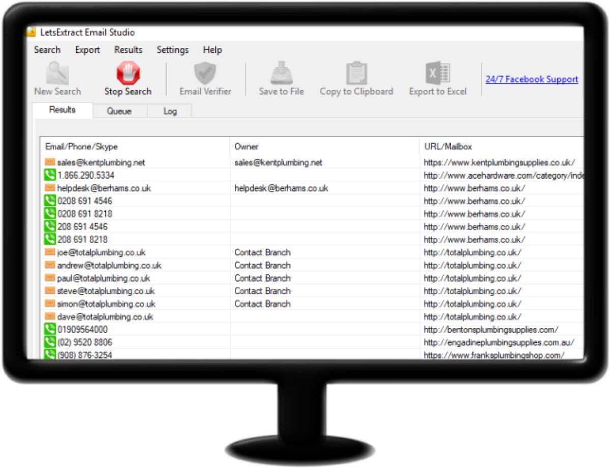 Programma di Estrazione per Email/Telefono/Skype - 