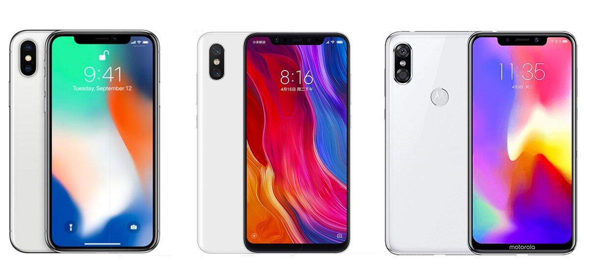 Ecco iPhone X ... ops ... è il Motorola P30. Identici - 