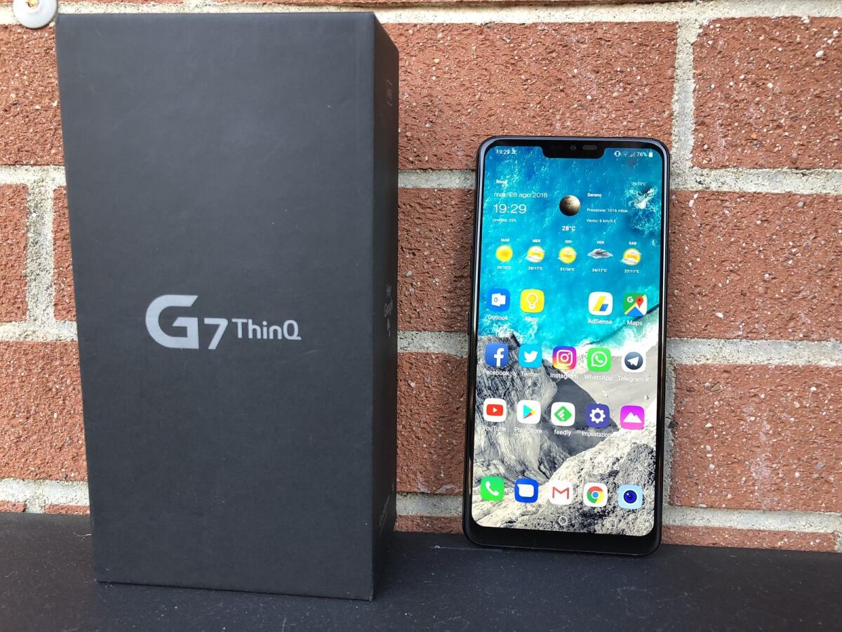 Recensione LG G7: Un top di gamma a cui manca qualcosa ma non so cosa - 
