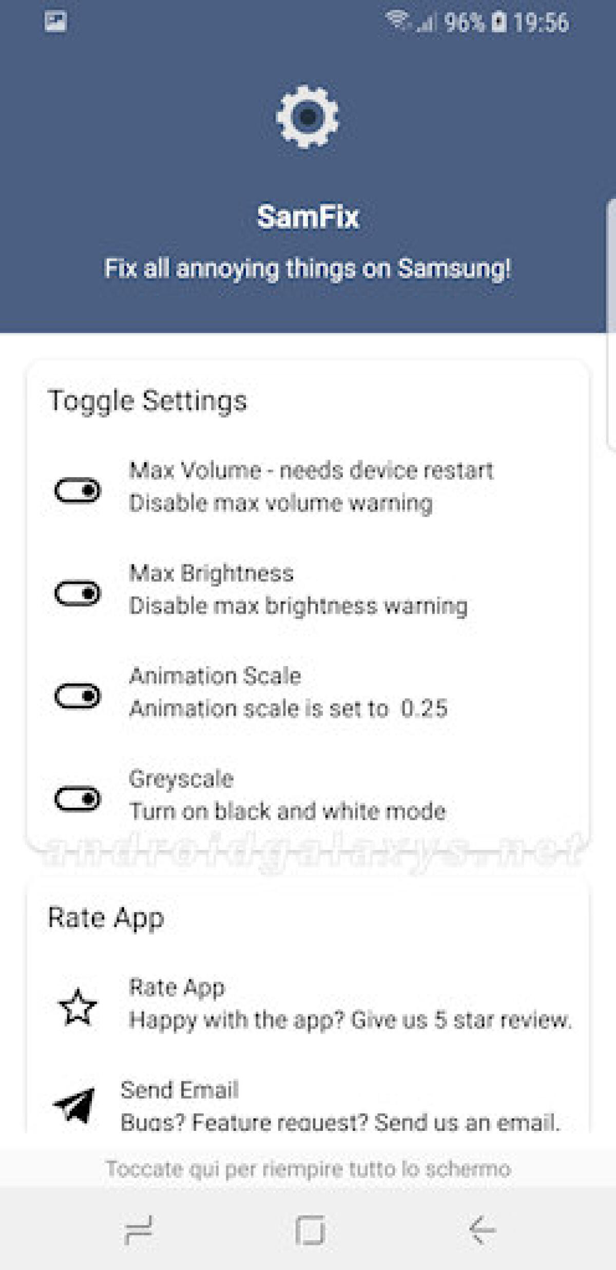Togliere Avviso Volume Troppo Alto Su Smartphone Samsung - 