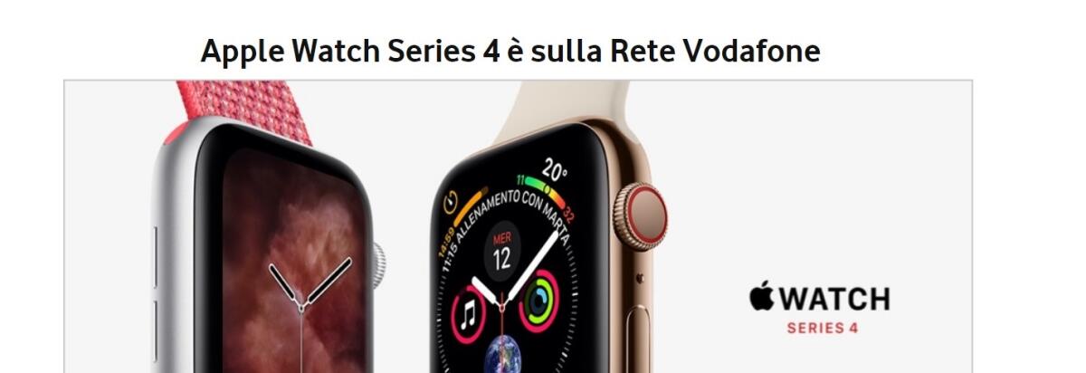 Come configurare Apple Watch 4 con Vodafone OneNumber - 