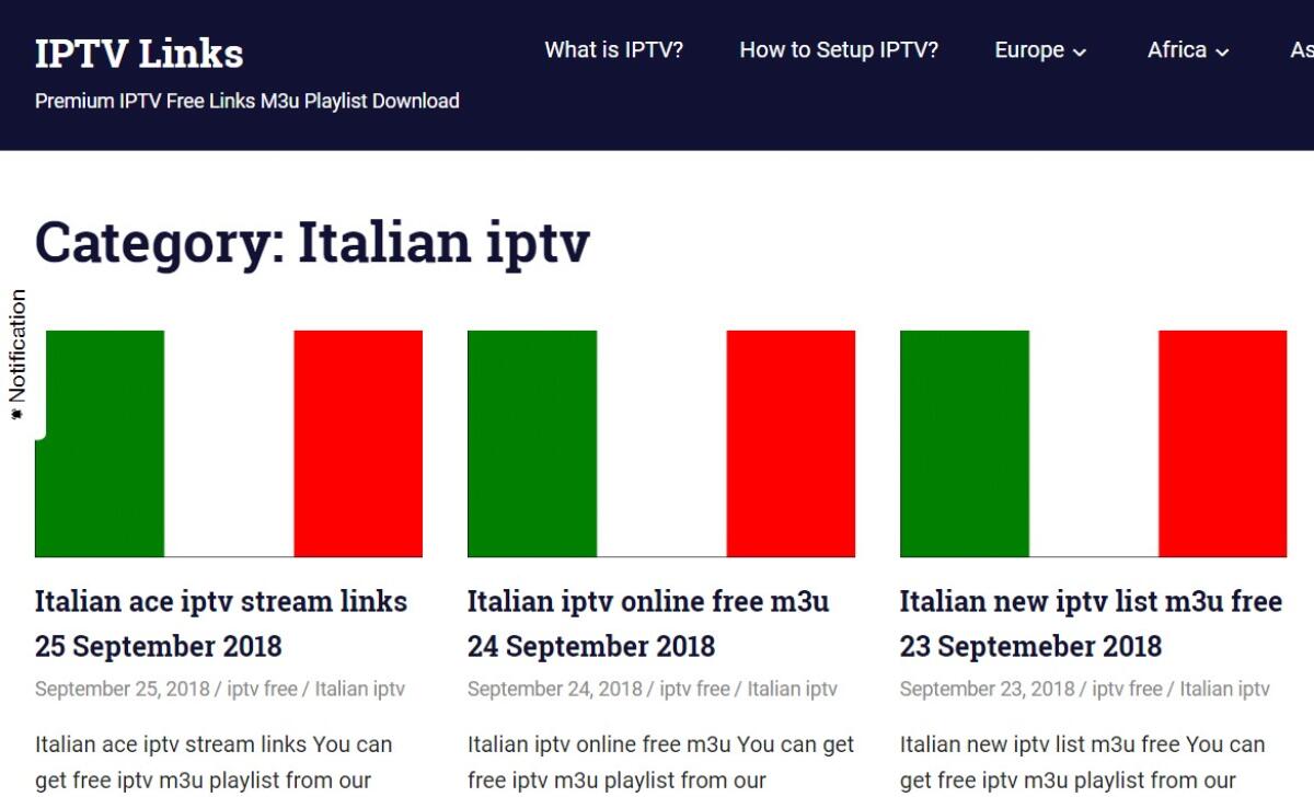Download Liste IPTV M3U Italiane Gratis funzionanti - 