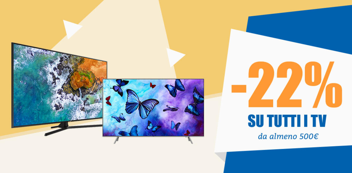 #NOIVA Unieuro valido nel Weekend ma solo sulle TV: Ecco le offerte migliori - 