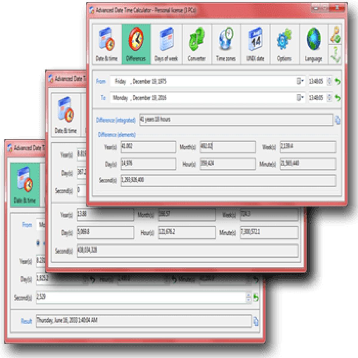 Potente Calcolatrice per fare calcoli con le Date - 