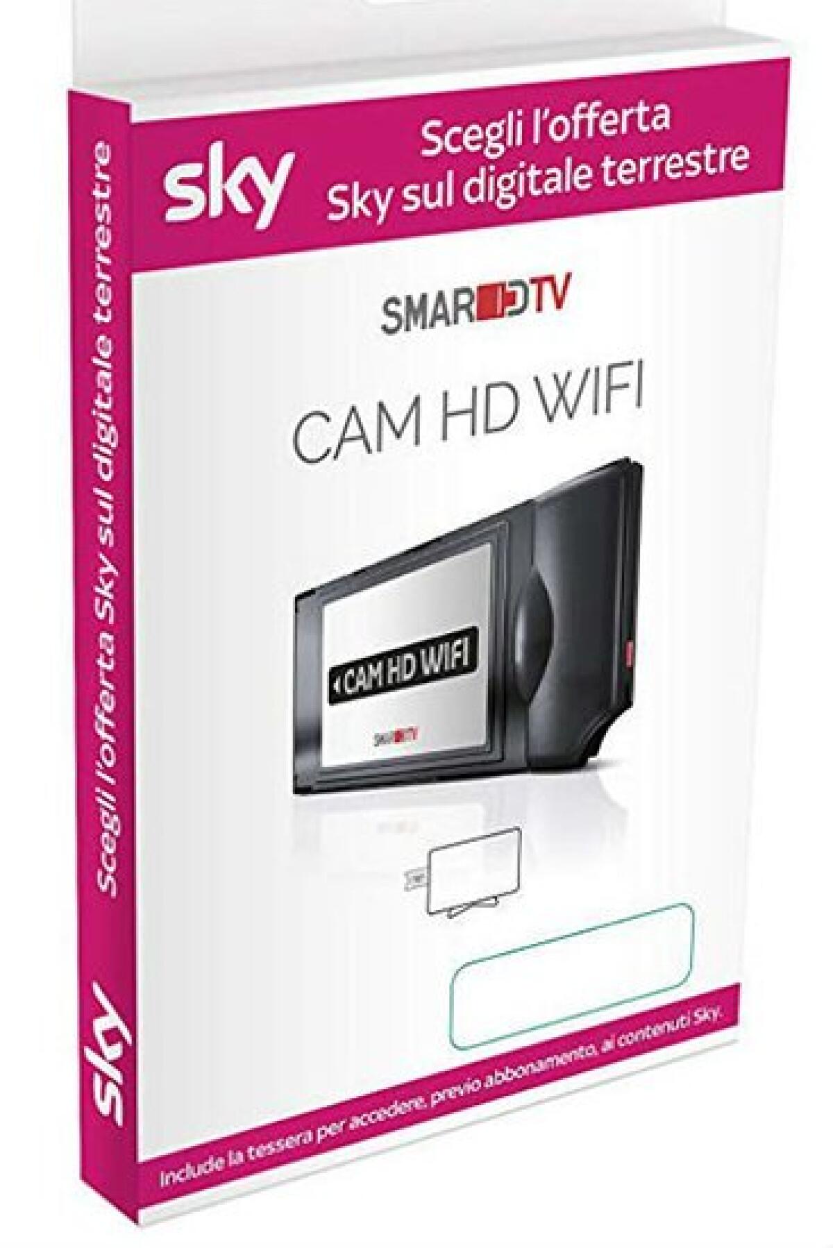 SKY I Cam permette di vedere SKY sul digitale terrestre senza tessera Mediaset - 