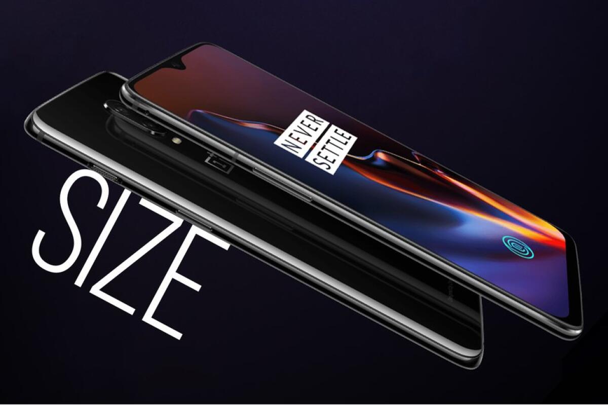 Dimensioni OnePlus 6T confrontate con altri smartphone già in vendita - 