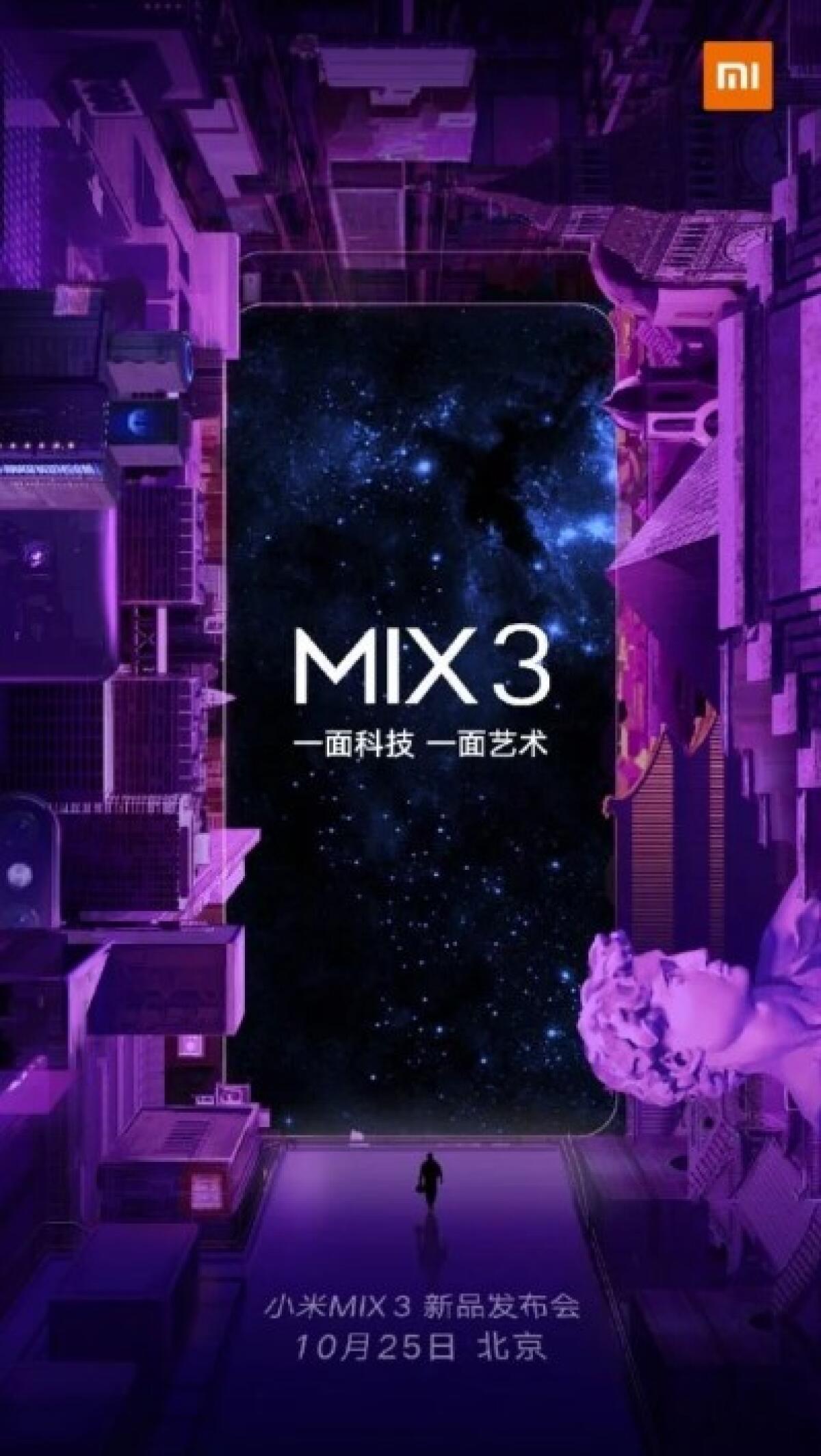Xiaomi Mi MIX 3: Il primo smartphone al mondo con modem 5G e 10GB di RAM - 