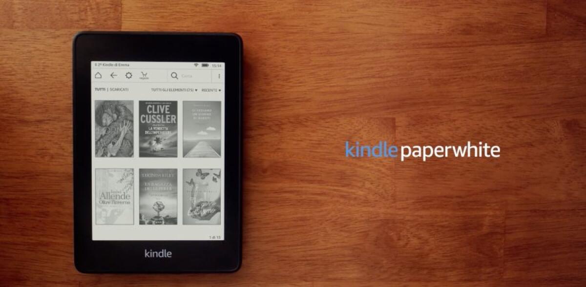 Ecco Il Nuovo Kindle Paperwhite (2018) Che Resiste All'Acqua - 