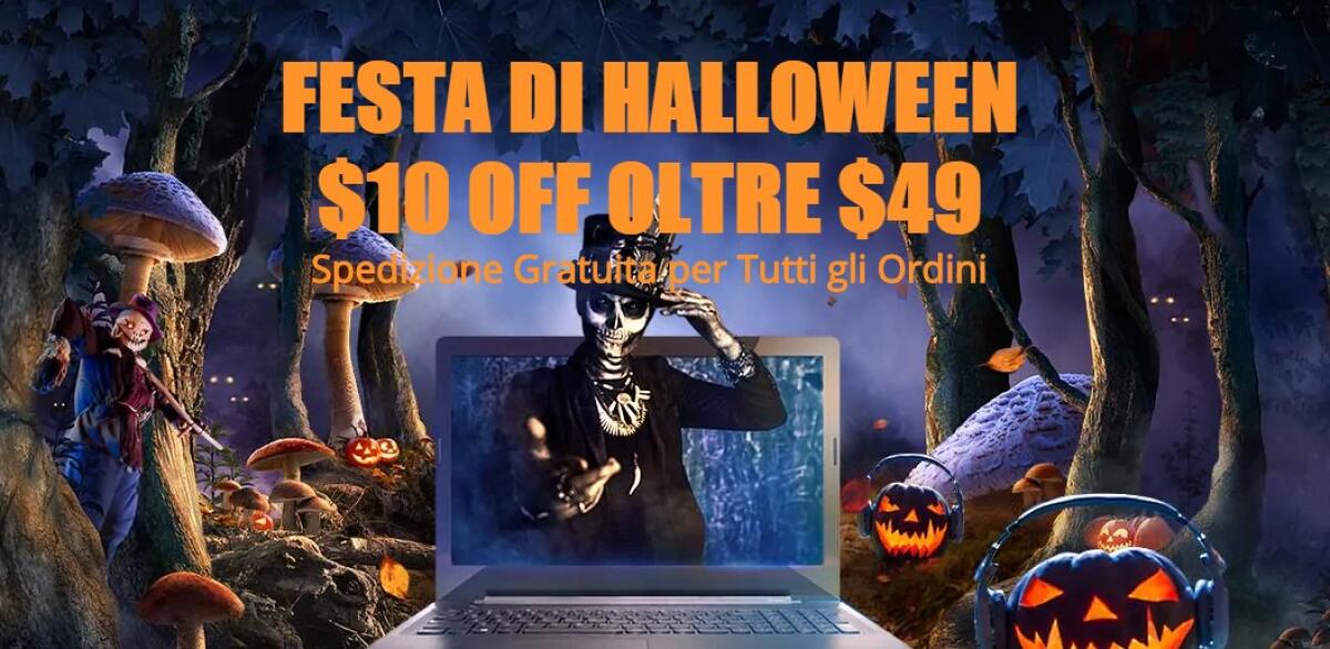 Continuano le Offerte di Halloween su GearBest [11-12 ottobre 2018] - 