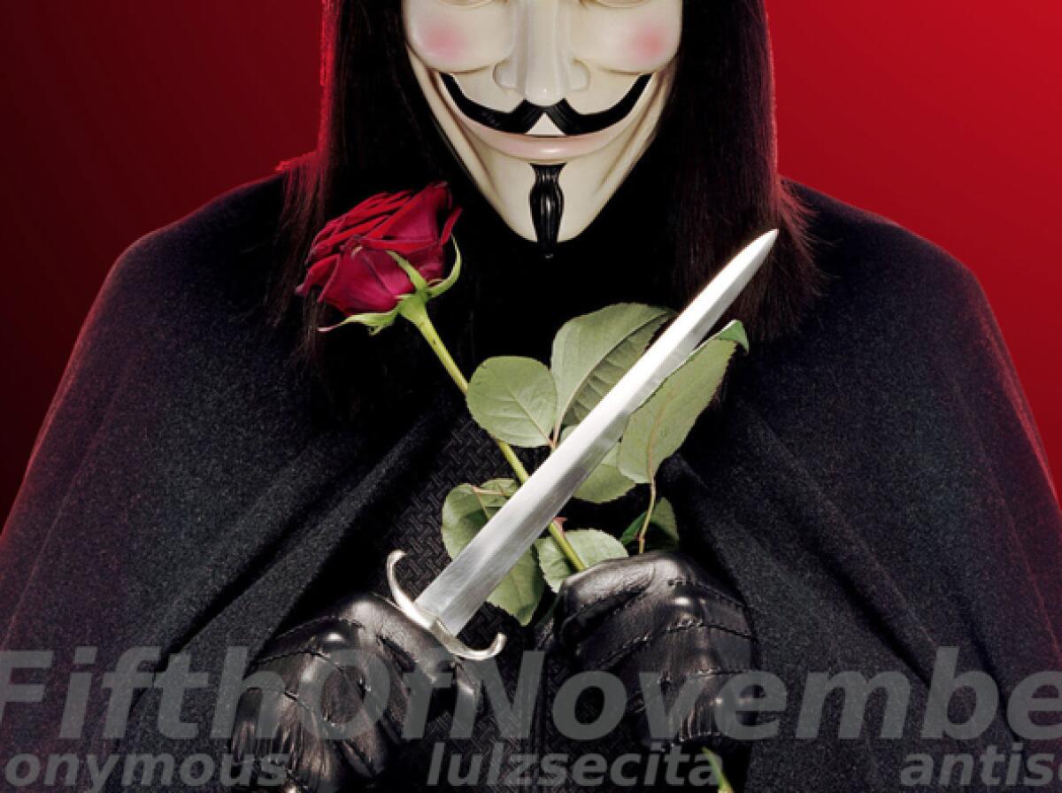 Anonymous attacca Siti Istituzionali: Al via l'Operazione 5 novembre - 