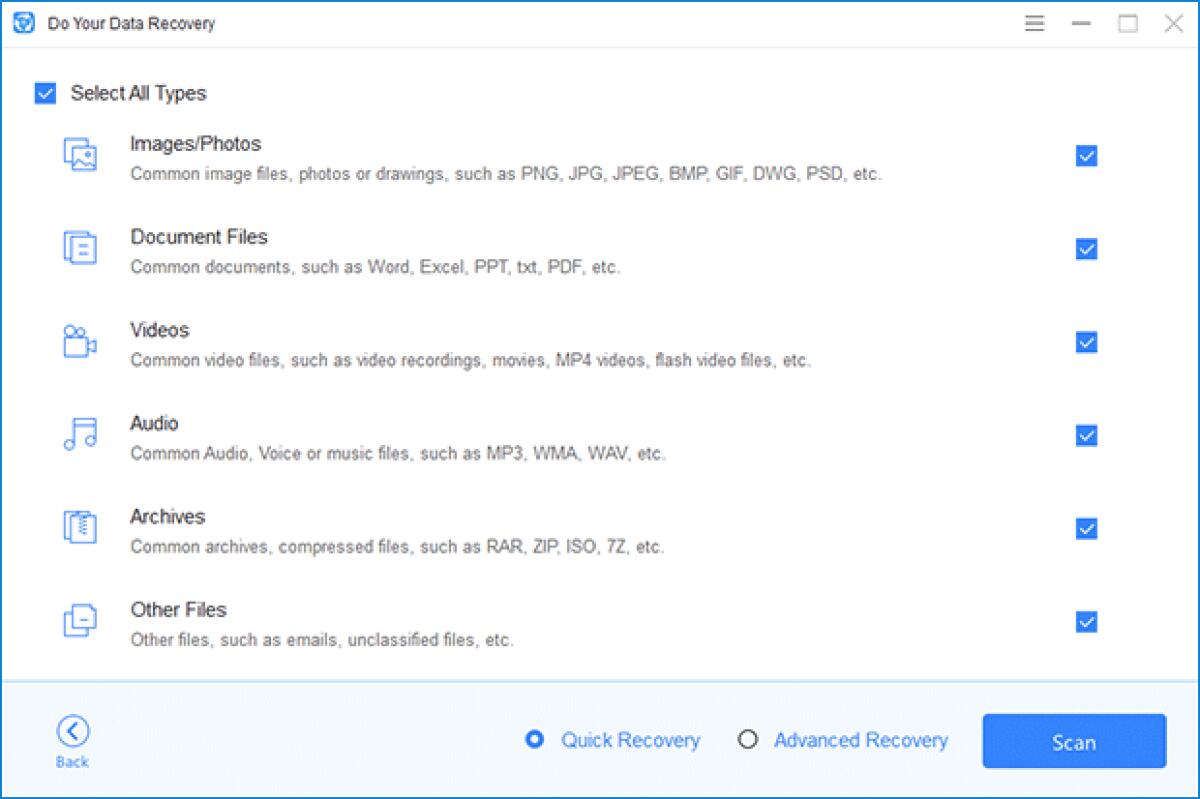 Recuperare Dati Persi da qualsiasi fonte come Hard Disk, SSD, microSD e molti altri supporti - 