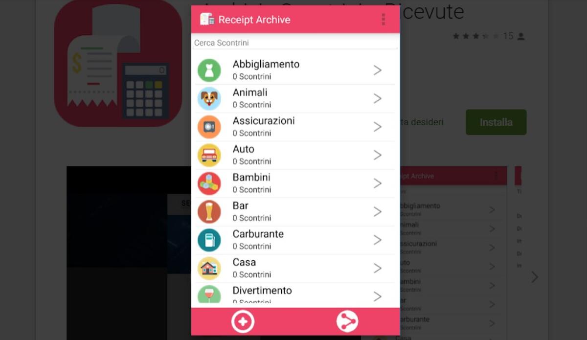Archiviare Scontrini e Ricevute sullo Smartphone con questa App - 
