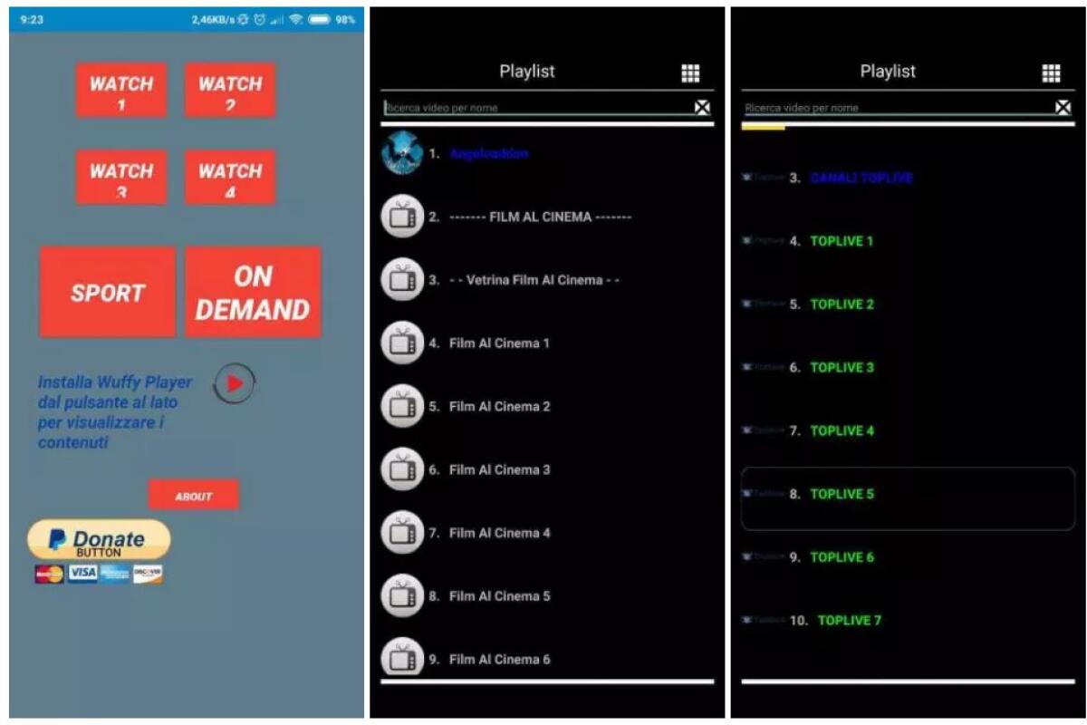 AngeloTvStream: Migliore App Android per IPTV gratis alternativa a TVTAP - 