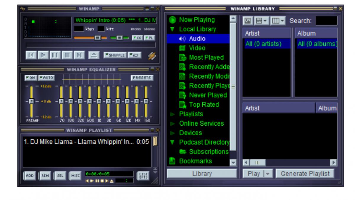Winamp sta per ritornare come Player Musicale All-In-One - 