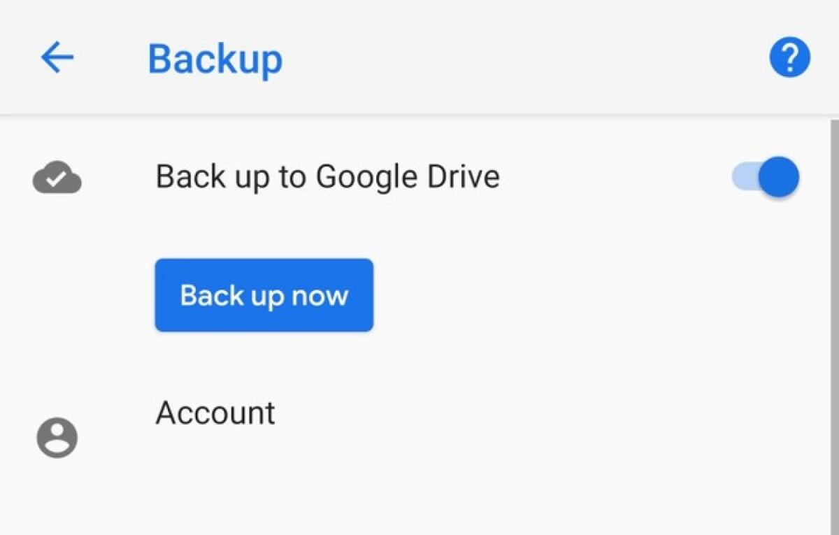Ora è possibile fare il Backup Manuale su Google Drive da Android - 