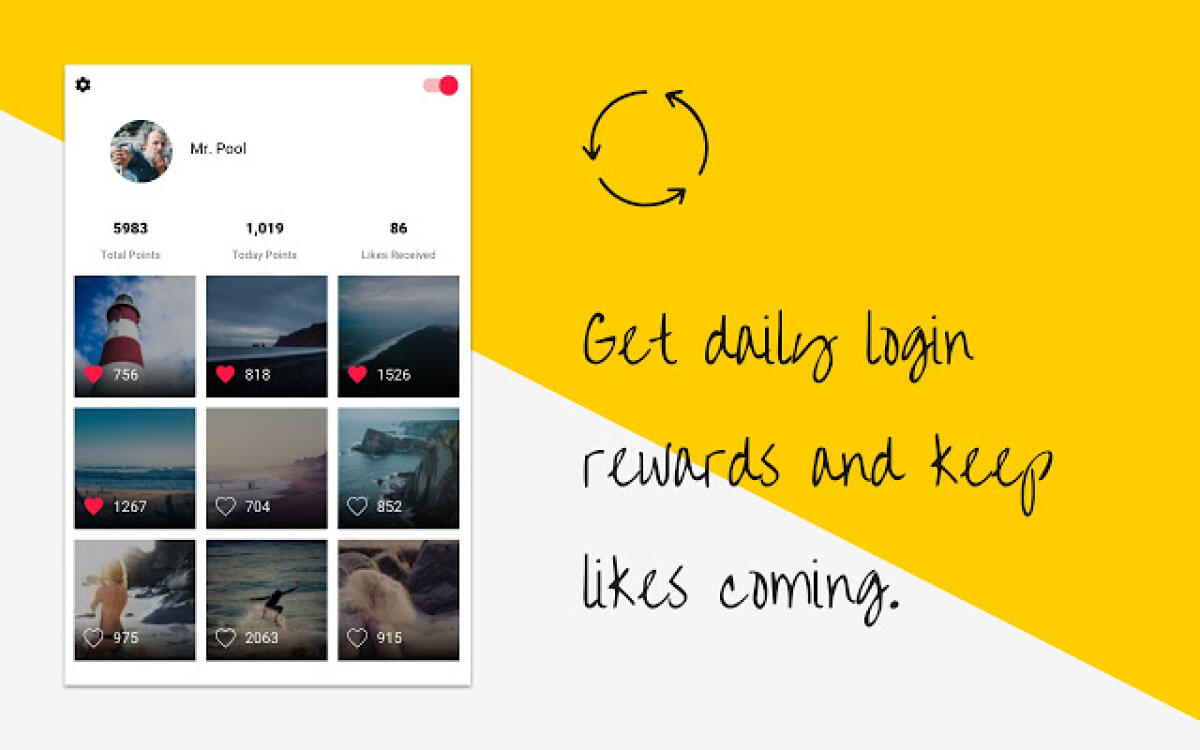 Come avere più like su Instagram con LIKEPOOL - 