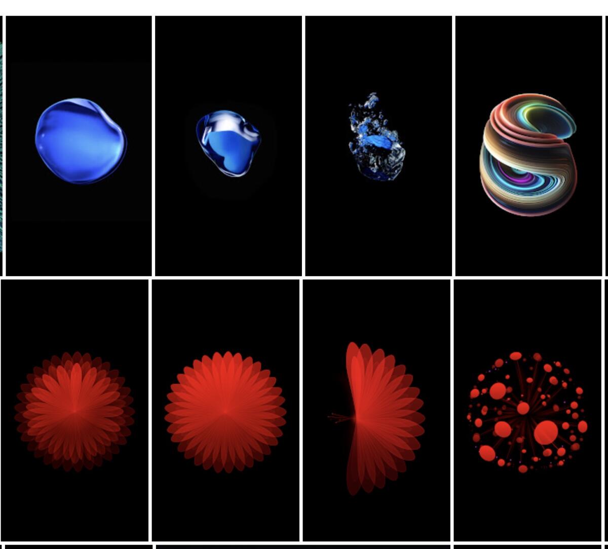 Nascondi il notch con questi sfondi - 