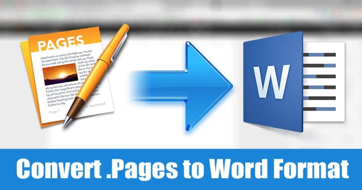 Convertire documento Pages in formato Doc (Microsoft Word) - 