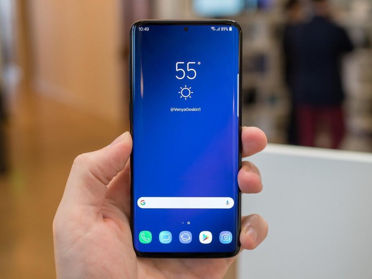 E' lui il Samsung Galaxy S10 nella prima foto reale? - 