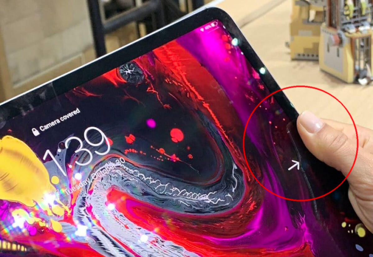 Se copri il FaceID dei nuovi iPad Pro 2018 si attiva la freccia di notifica - 