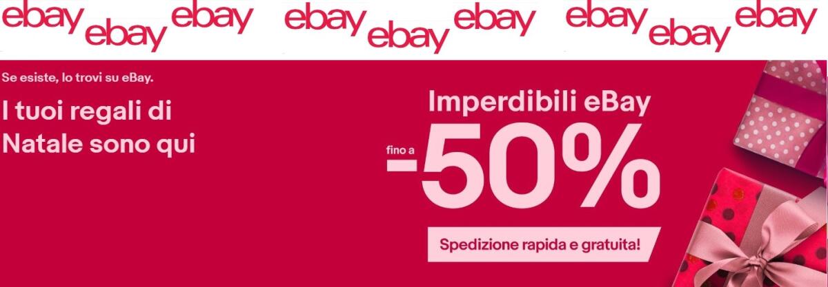 Black Friday 2018: eBay lancia sconti fino al 50% - 
