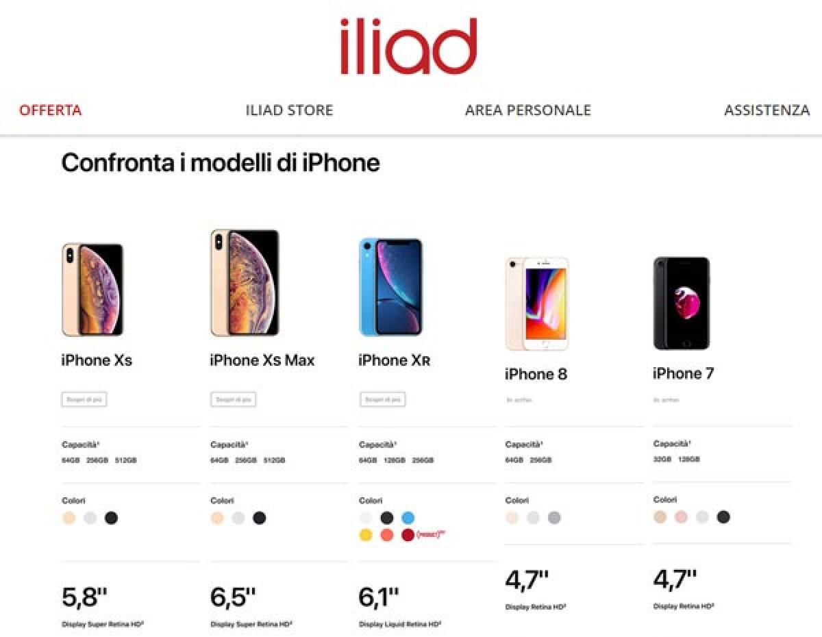 Comprare iPhone a rate con Iliad: ecco i possibili prezzi - 