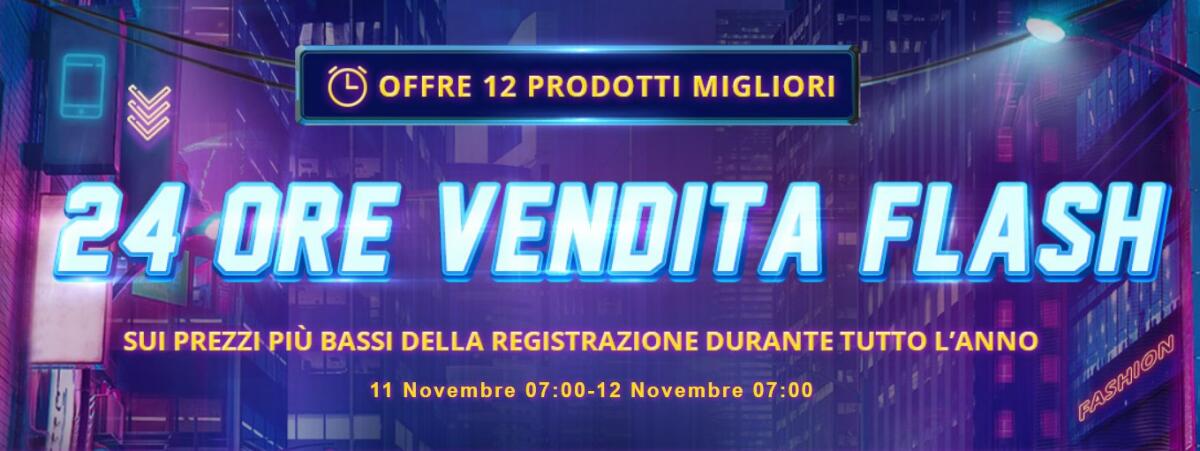 24 ore Vendita Flash GearBest: Le migliori offerte e Codici sconto - 