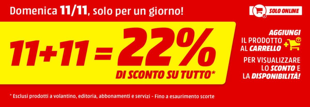 MediaWorld sconta del 22% tutto il catalogo: Anche iPhone XS - 