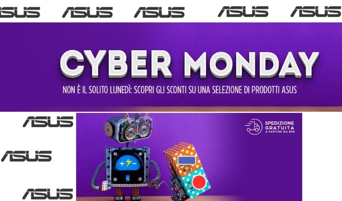 Cyber Monday ASUS: Sconti fino al 30% su Smartphone e Notebook - 