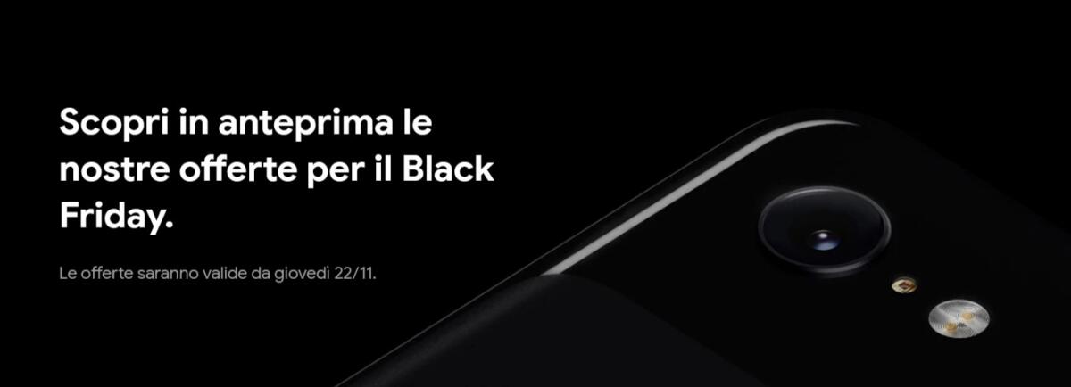 Black Friday 2018: Le offerte di Google - 