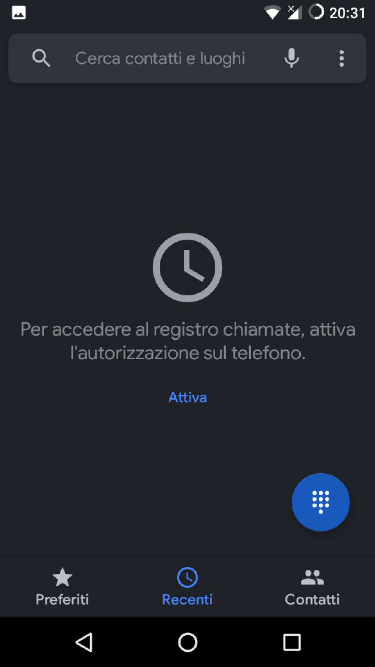 Download APK nuova versione Google Telefono con tema scuro - 