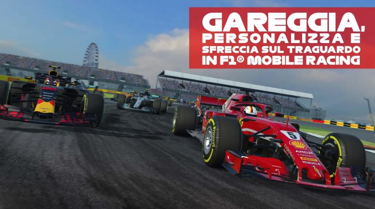 Disponibile il gioco F1 Mobile Racing per Android - 