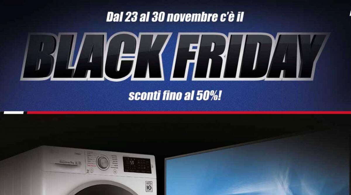 Trony prolunga il Black Friday fino al 30 novembre: Sconti fino al 50% - 