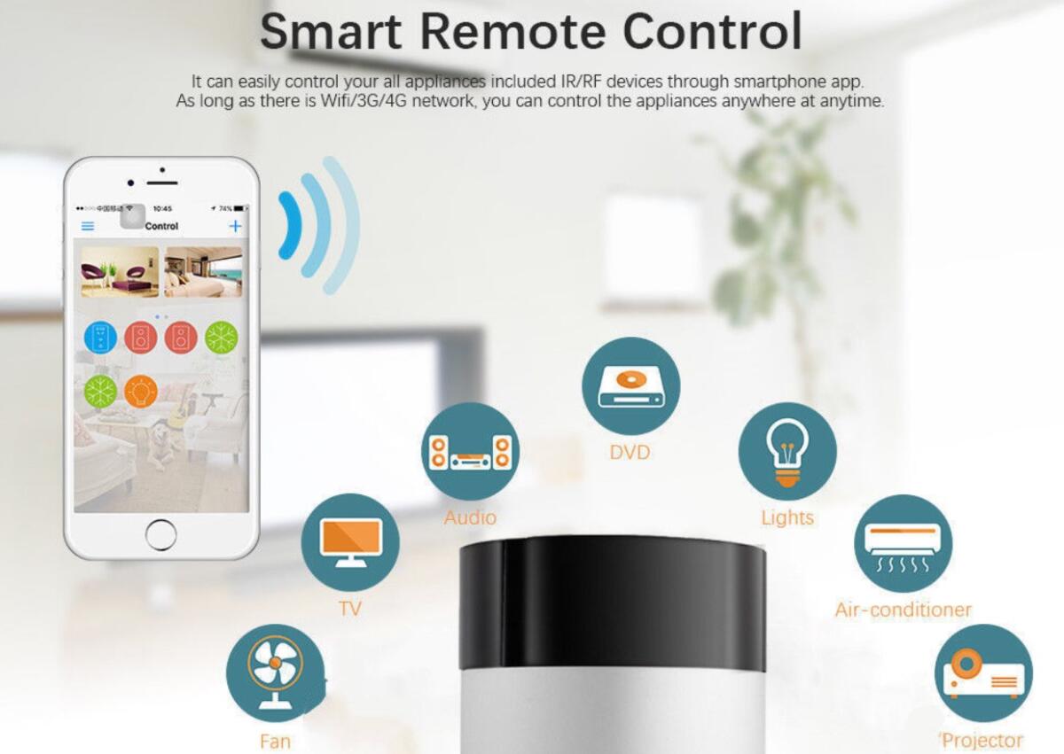 Controllare da Remoto (Alexa e Google) TV, Condizionatore, Sound Bar e molto altro con IR - 