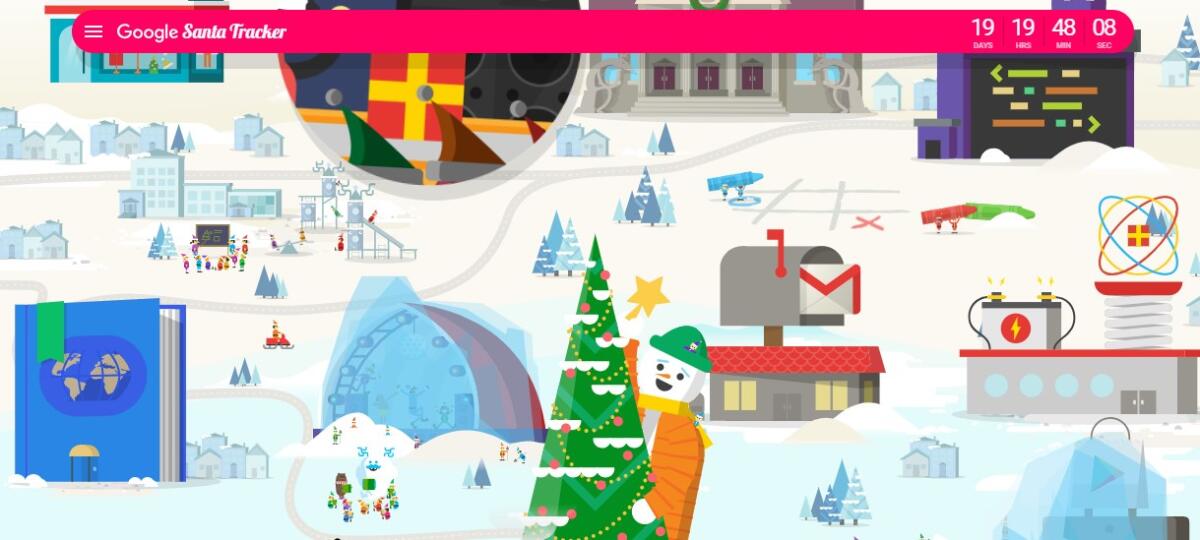Dov'è adesso Babbo Natale? Ecco il Google Santa Tracker - 