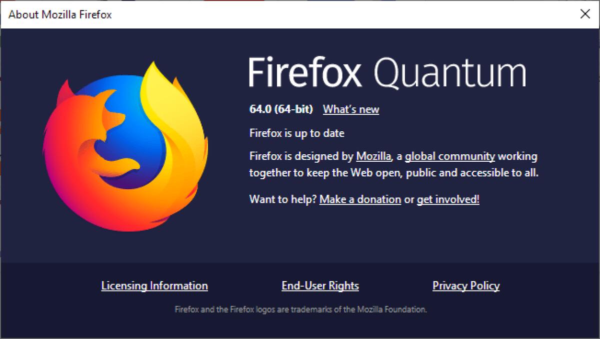 Download Firefox 64 Finale: Parola d'ordine stabilità - 