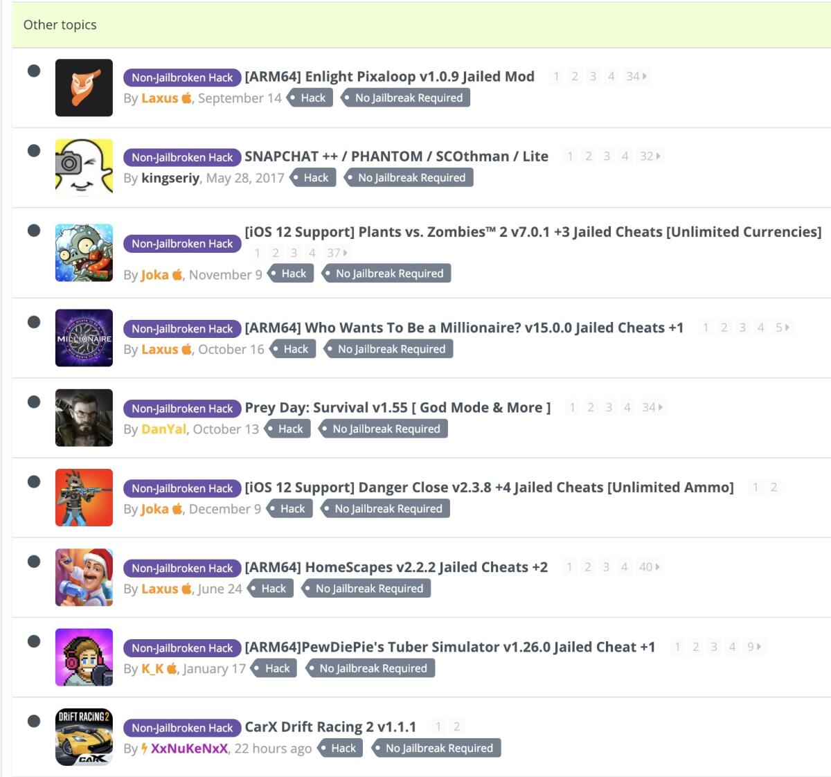 Scaricare App gratis iPhone con iOSGods - 
