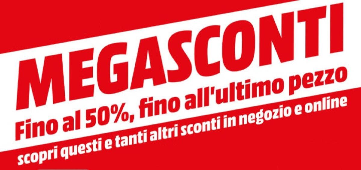 MediaWorld lancia i MEGASCONTI fino al 9 gennaio in Negozio ed Online - 