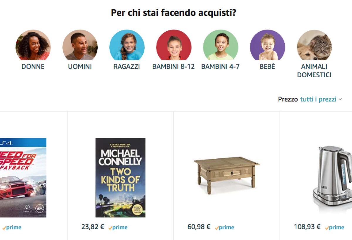 Amazon ti aiuta a scegliere i regali di Natale: ecco come - 