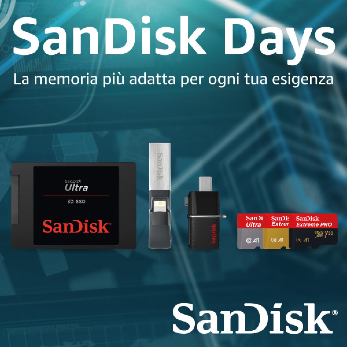 Amazon SanDisk Days fino a Natale: quante offerte! - 